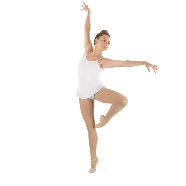 Eurotard A1004 Adult Light Tan Assemble Split Sole Canvas Ballet Shoes